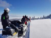 Rumänien Snowmobil Tour - Offroad Winter Abenteuer